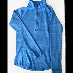 EUC. Girls Reebok 1/4 Zip Athletic Top
